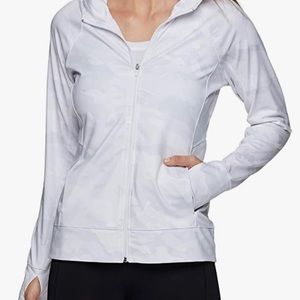 White Camo Track Jacket RBX NWT
